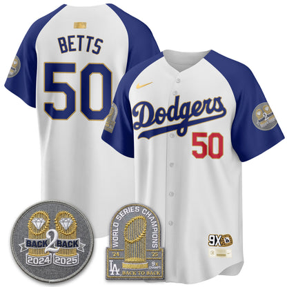 LAD Vapor Limited Jersey - Back to Back Champion - All Stitched-DTD