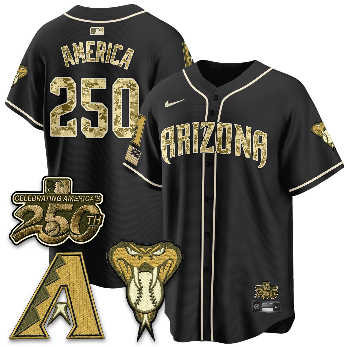 ARI Salute to Service 2026 Vapor Premier Limited Jersey - All Stitched-DTD