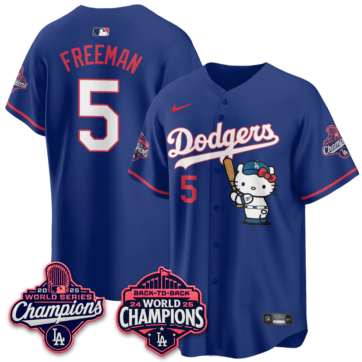 LAD x Hello Kitty Night 2026 Vapor Jersey - All Stitched-DTD