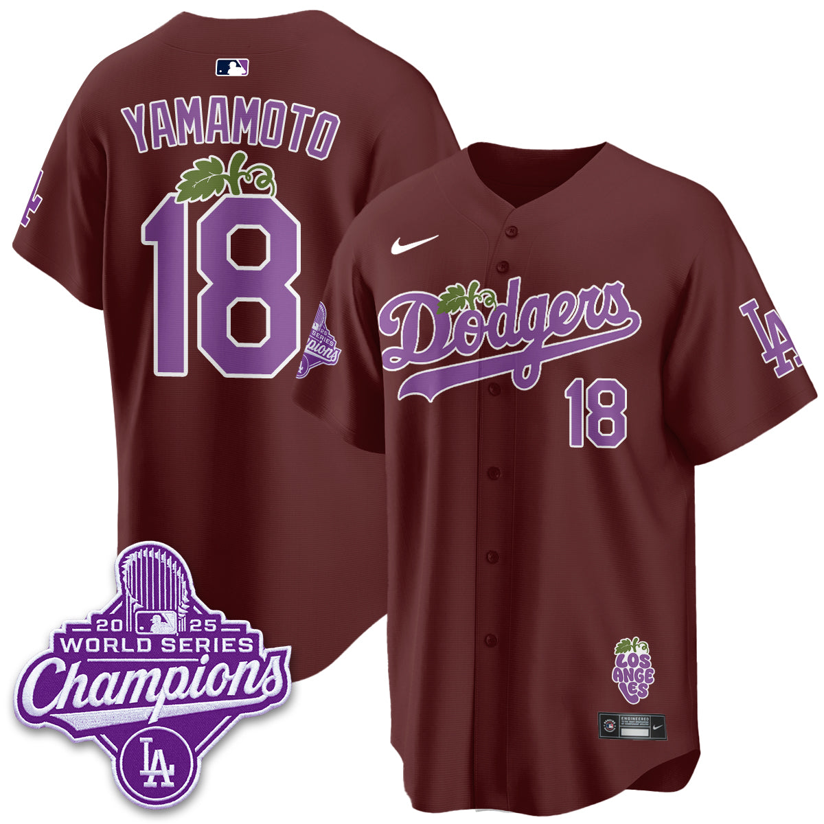 LAD Grape Edition Vapor Jersey - Stitched-DTD