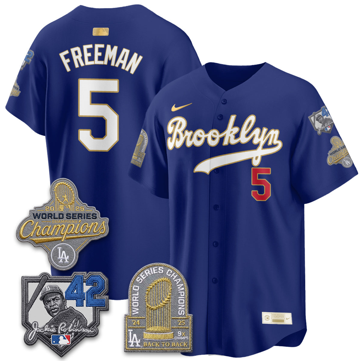 LAD 2026 Brooklyn Jackie Robinson Limited Jersey - All Stitched-DTD