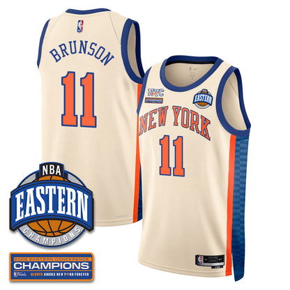 NYK 2026 NBA Eastern Conference Champions Vapor Jersey - Stitched-DTD