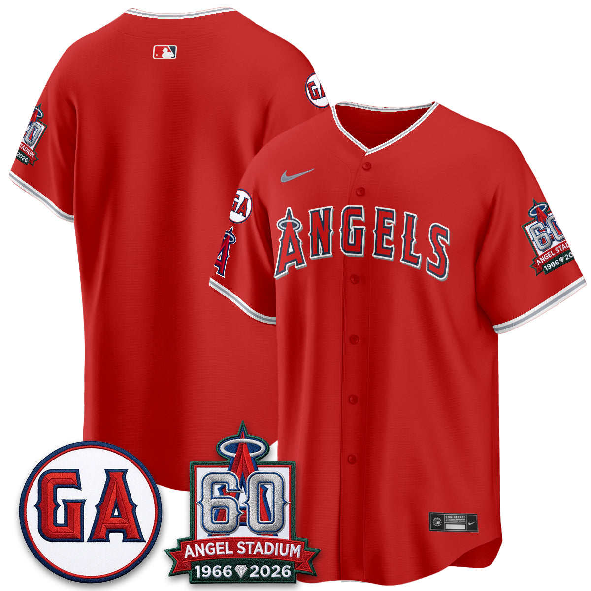 LAA 60th Anniversary Vapor Jersey - All Stitched V3-DTD