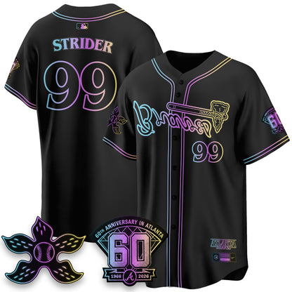 ATL x Stranger Things Vapor Jersey V2- Stitched-DTD