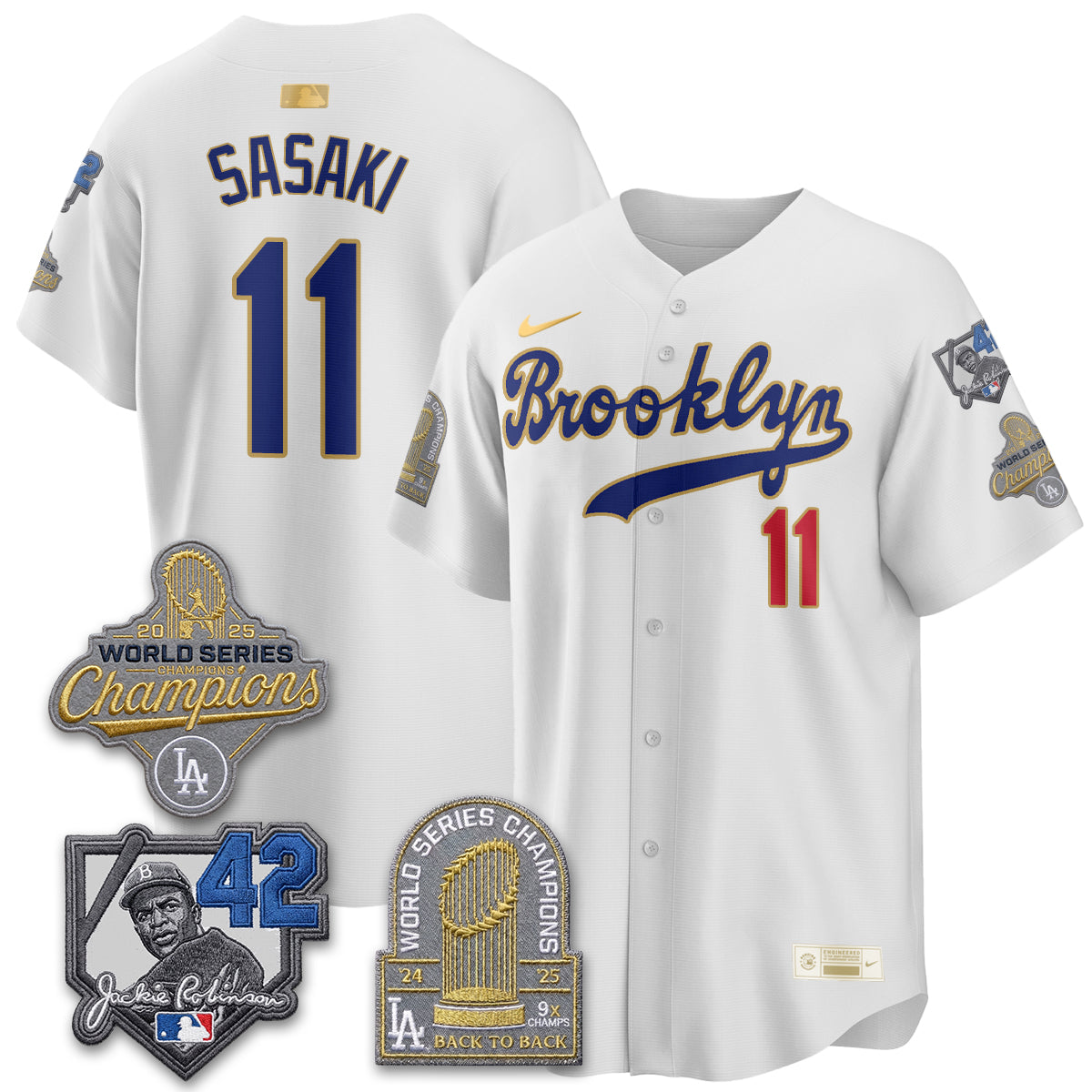 LAD 2026 Brooklyn Jackie Robinson Limited Jersey - All Stitched-DTD