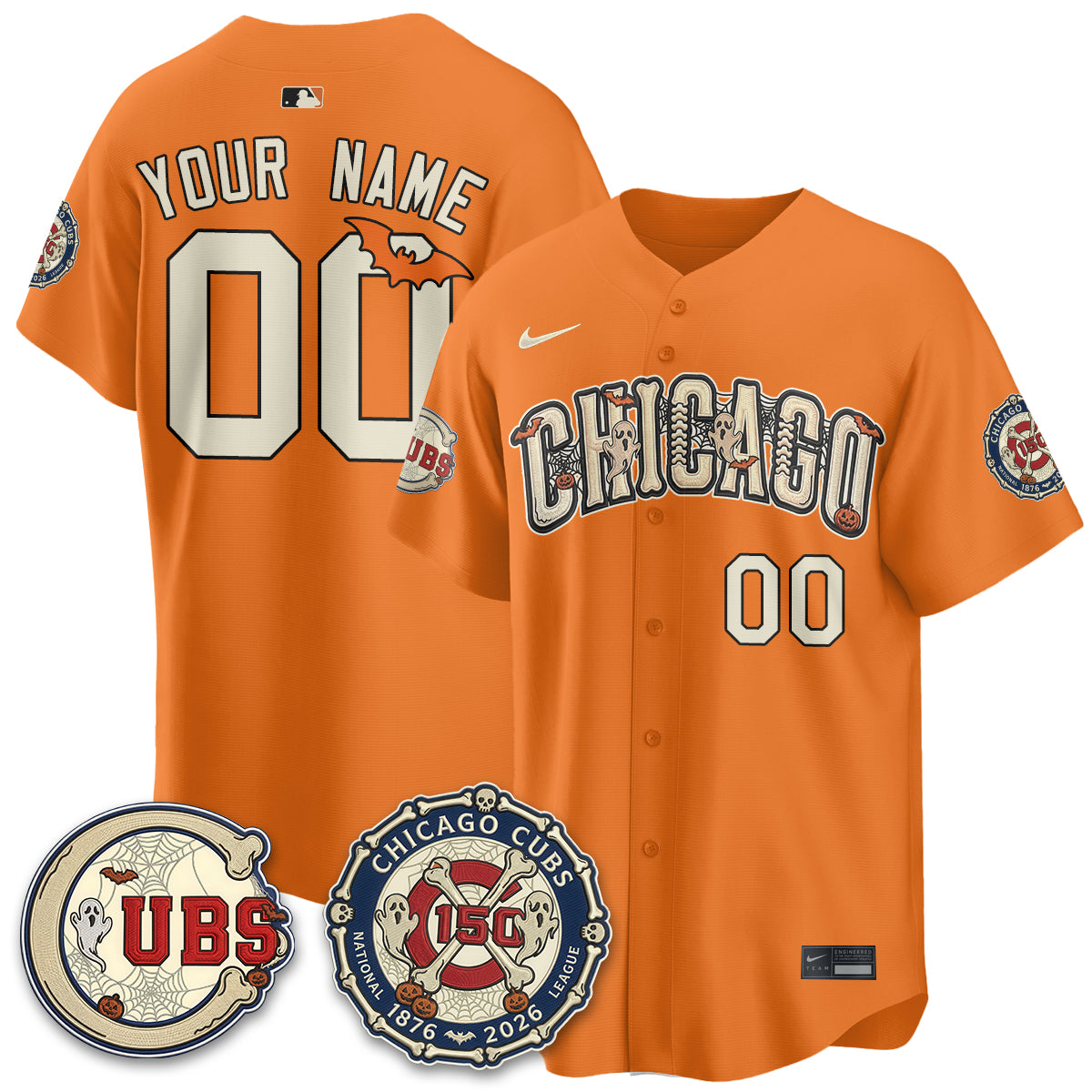 CHC Halloween 2026 Vapor Limited Custom Jersey - Stitched-DTD