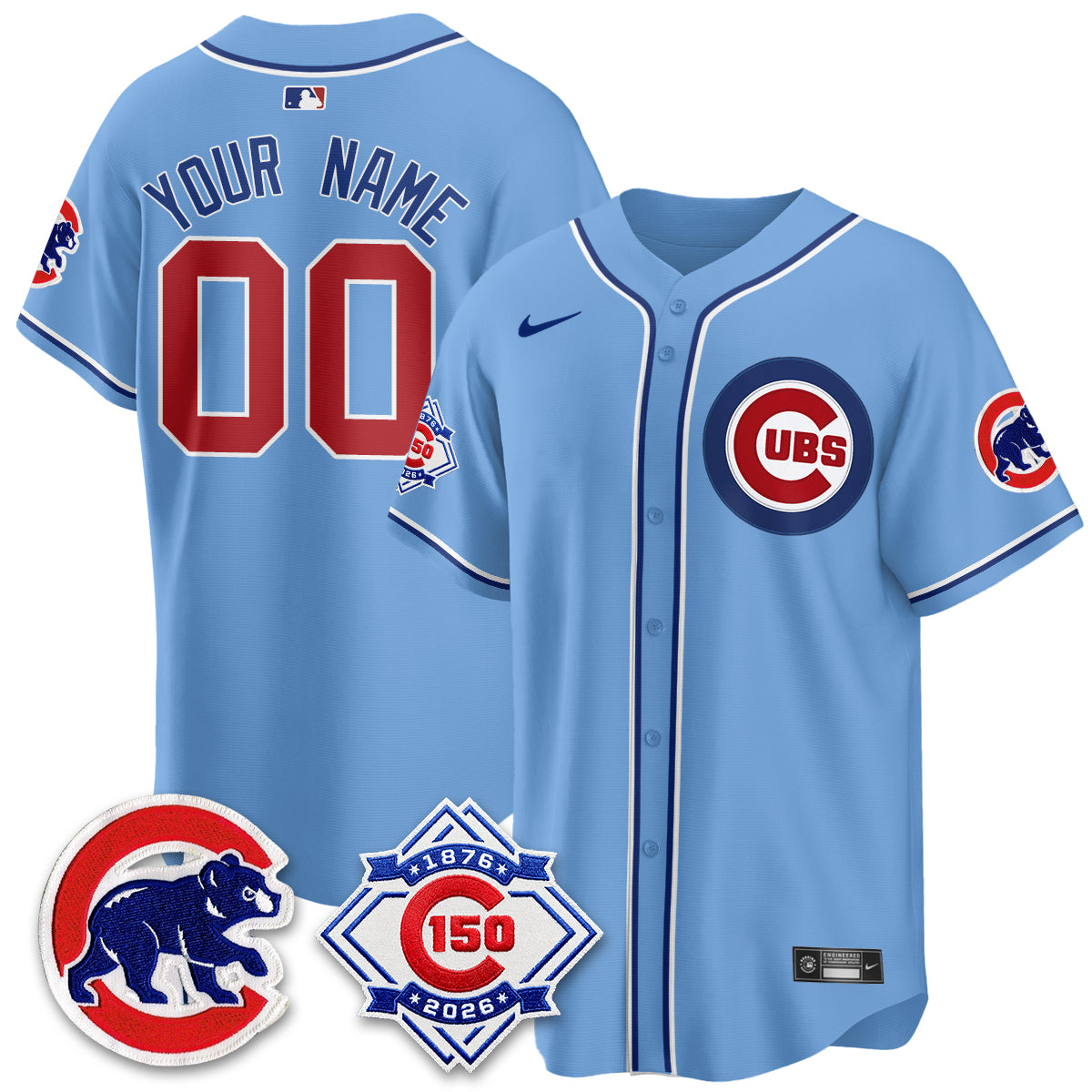 CHC 150th Anniversary Black Out Style Vapor Premier Limited Custom Jersey - All Stitched-NQD