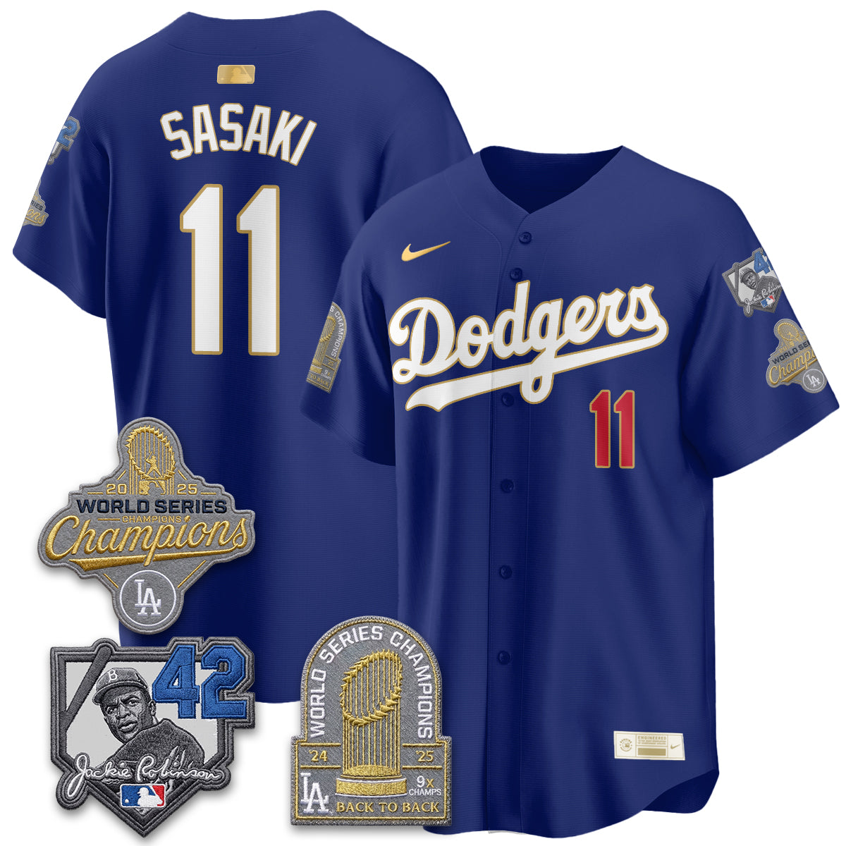 LAD 2026 Jackie Robinson New Era Vapor Limited Jersey - All Stitched-DTD