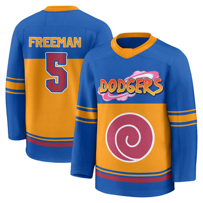LAD Naruto Edition Vapor Hockey Jersey - Stitched-DTD