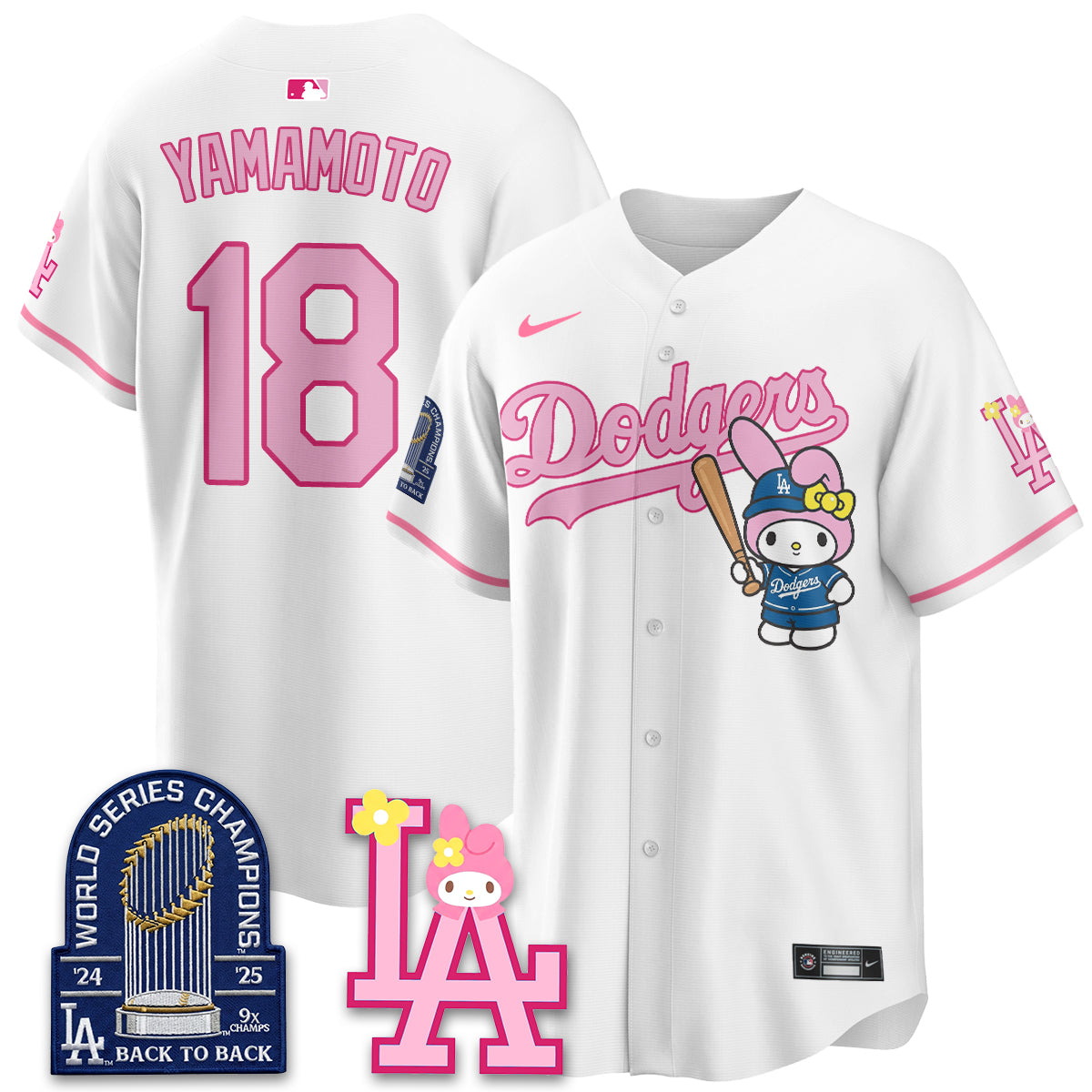 LAD My Melody Edition Vapor Jersey - Stitched-DTD