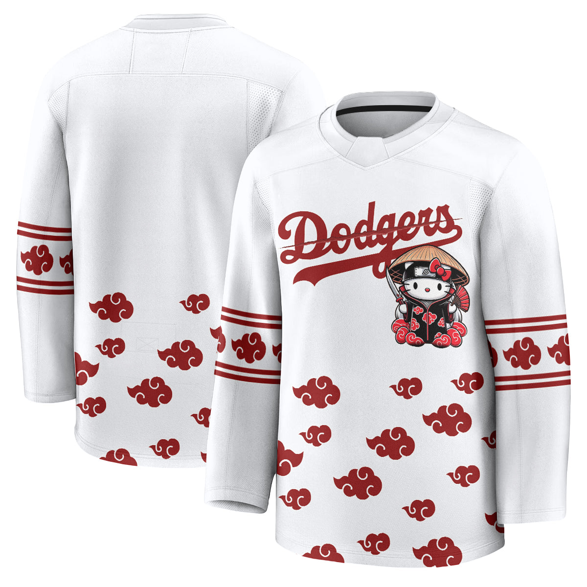 LAD Akatsuki Edition Vapor Hockey Jersey - Stitched-DTD