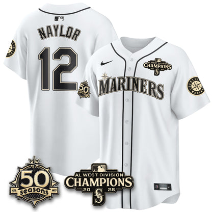 SEA Vapor Premier Limited Jersey - 50th Anniversary & AL West Division Champions - Steelheads Community Funds - All Stitched-DTD