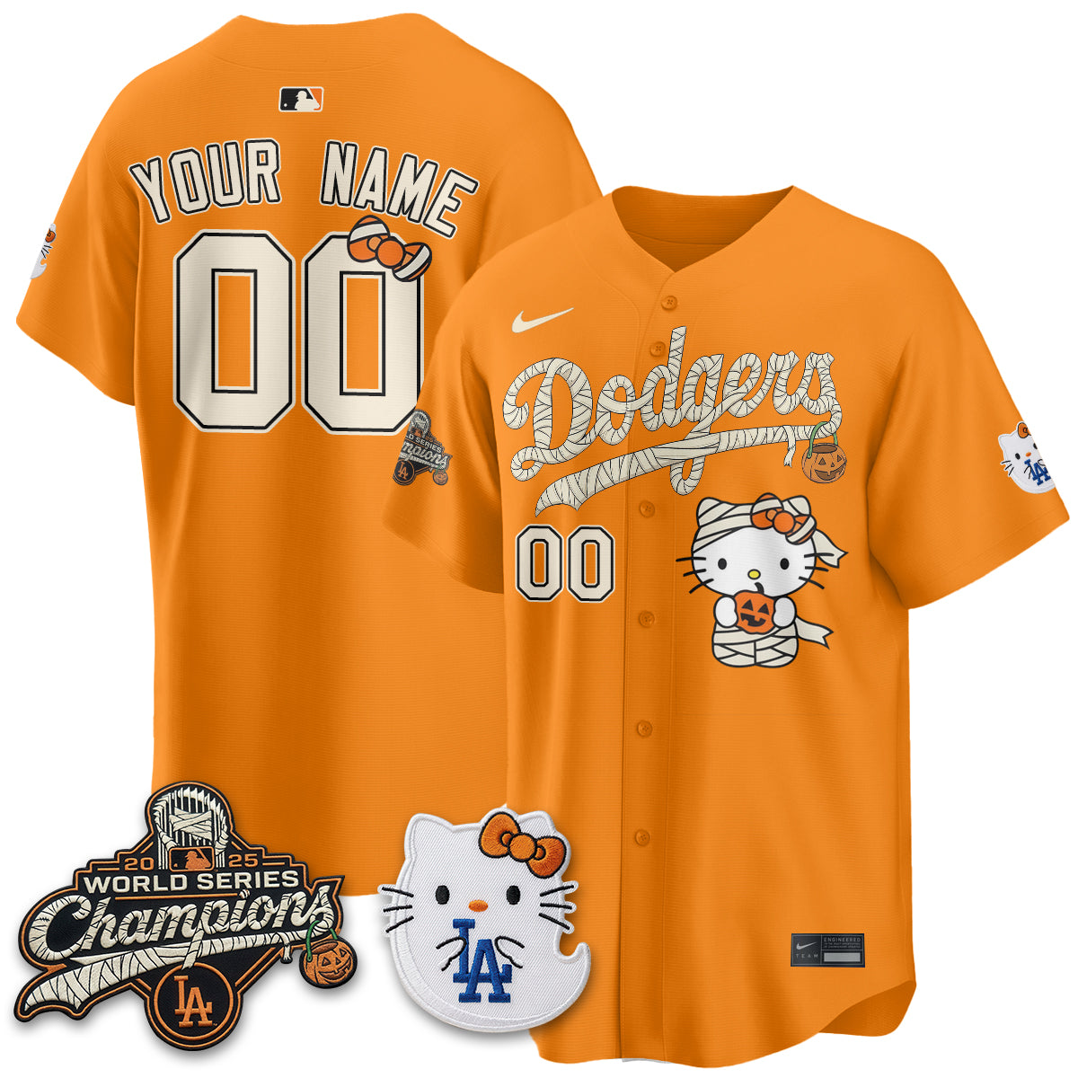 LAD Halloween 2026 Vapor Custom Jersey V2- Stitched-DTD