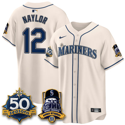 SEA Randy Johnson Vapor Limited Jersey V2- All Stitched-DTD