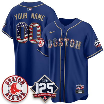 BOS 2026 Independence Day USA Vapor Limited Custom Jersey - Stitched-DTD