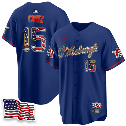 PIT 2026 Independence Day USA Vapor Limited Jersey - Stitched-DTD