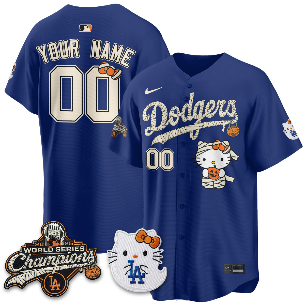 LAD Halloween 2026 Vapor Custom Jersey V2- Stitched-DTD