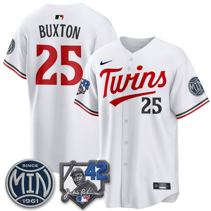 MIN 2026 Jackie Robinson Day Vapor Limited Jersey - All Stitched-DTD
