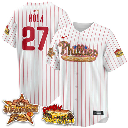 Philadelphia Phillies Cheesesteak Edition Vapor Limited Jersey - Stitched-DTD