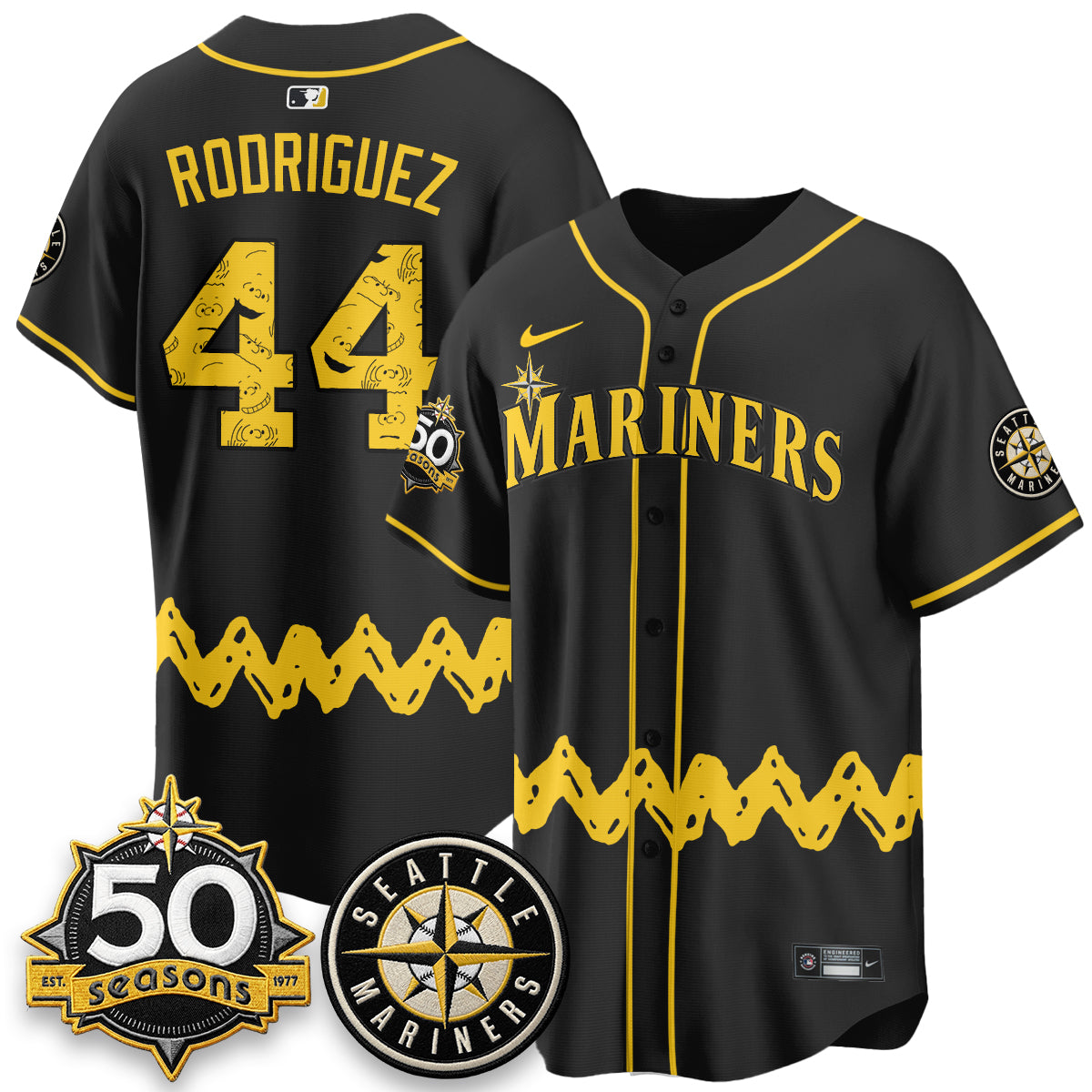 SEA x P-Nuts Vapor Limited Jersey - Stitched-DTD