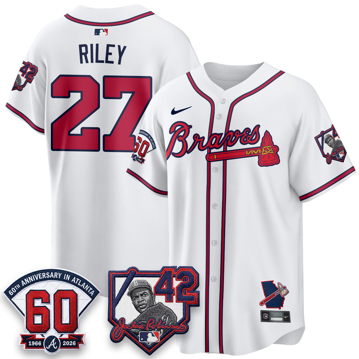 ATL 2026 Jackie Robinson Day Vapor Limited Jersey - All Stitched-DTD