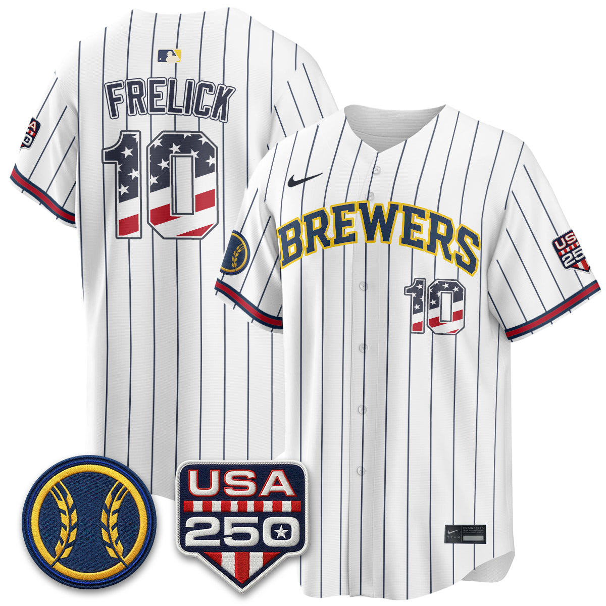 MIL Fourth of July Vapor Limited Jersey - Stitched-DTD