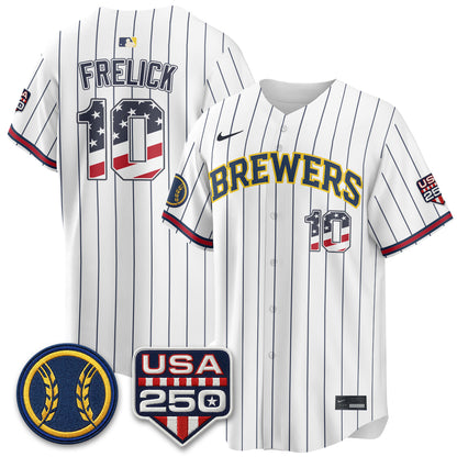 MIL Fourth of July Vapor Limited Jersey - Stitched-DTD