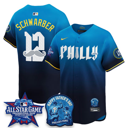 PHI Happy Father's Day Vapor Jersey - Stitched-DTD