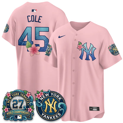 NYY "Aloha Spirit" Vapor Limited Jersey - Printed-DTD