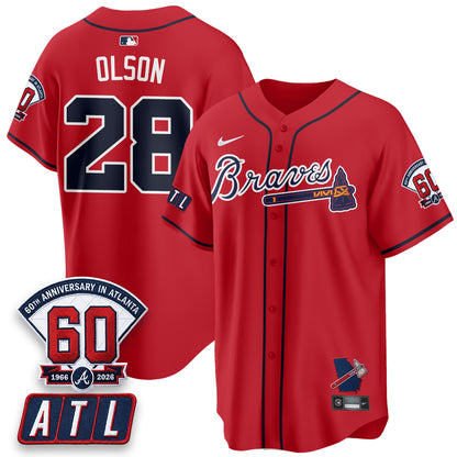 ATL 2026 60th Anniversary Vapor Limited Jersey - All Stitched-DTD