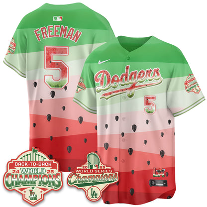 LAD National Watermelon Day Vapor Jersey - Stitched-DTD