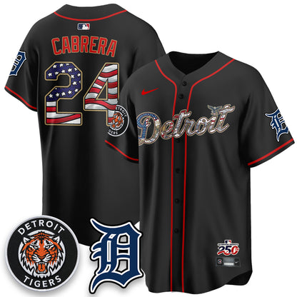 DET 2026 Independence Day USA Vapor Limited Jersey - Stitched-DTD