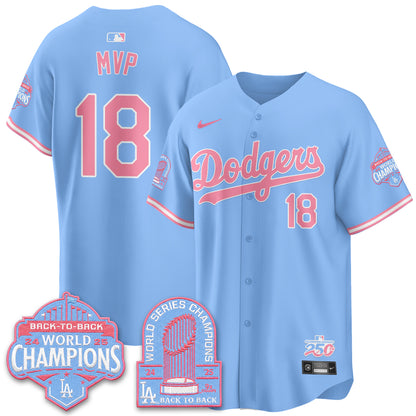 LAD x Bubblegum Vapor Jersey - Stitched-DTD