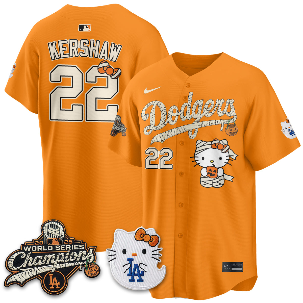 LAD Halloween 2026 Vapor Jersey V2- Stitched-DTD