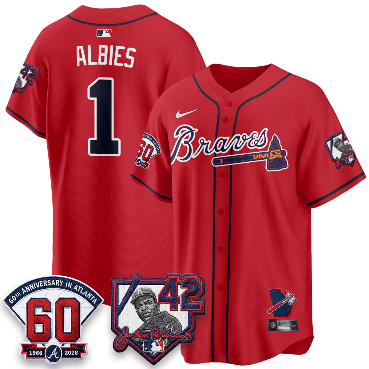 ATL 2026 Jackie Robinson Day Vapor Limited Jersey - All Stitched-DTD