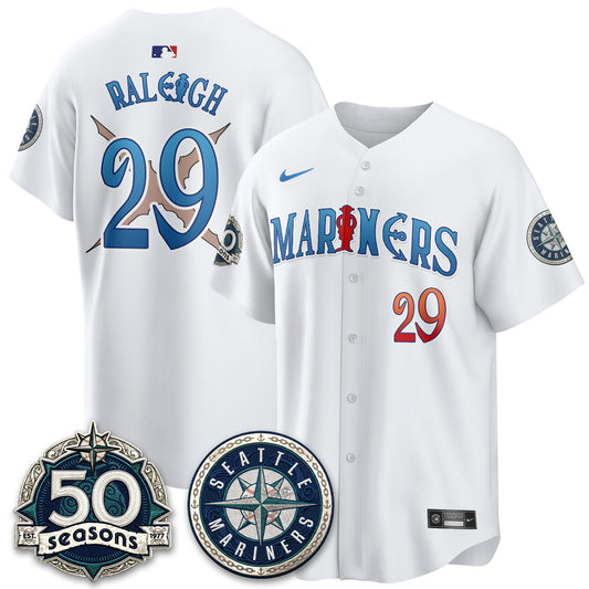 SEA x Japanese Cartoon Vapor Limited Jersey - Stitched-DTD