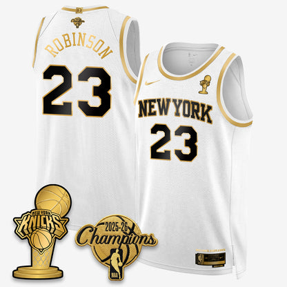 NYK 2026 NBA Champions Gold Edition Vapor Jersey - Stitched-DTD