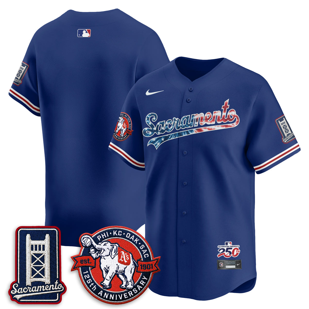 OAK Americana 2026 Vapor Limited Jersey - Stitched-DTD