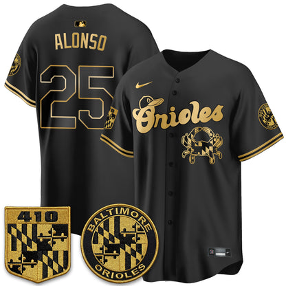 BAL Maryland Flag Vapor Limited Jersey - Stitched-DTD