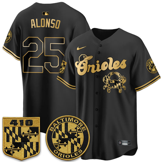 BAL Maryland Flag Vapor Limited Jersey - Stitched-DTD