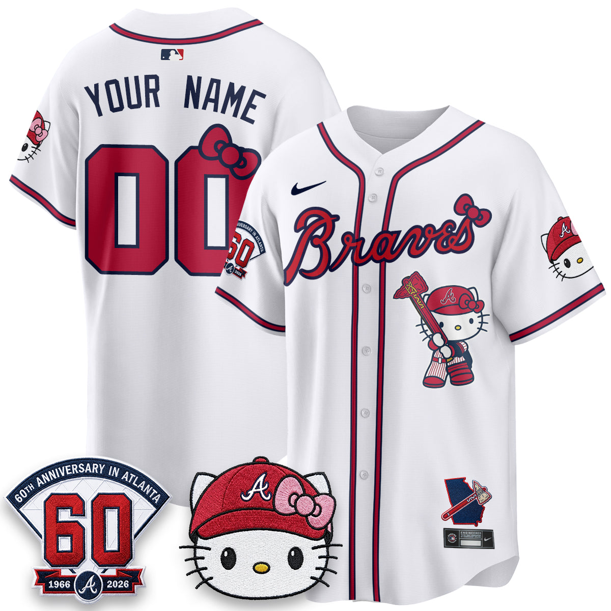 ATL x Meow KT 2026 Vapor Limited Custom Jersey - All Stitched-DTD