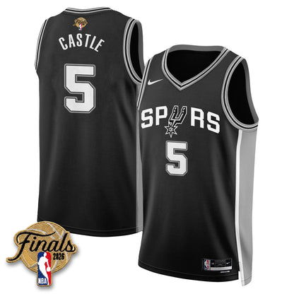 SAS 2026 NBA Western Conference Champions Vapor Jersey V2- Stitched-DTD