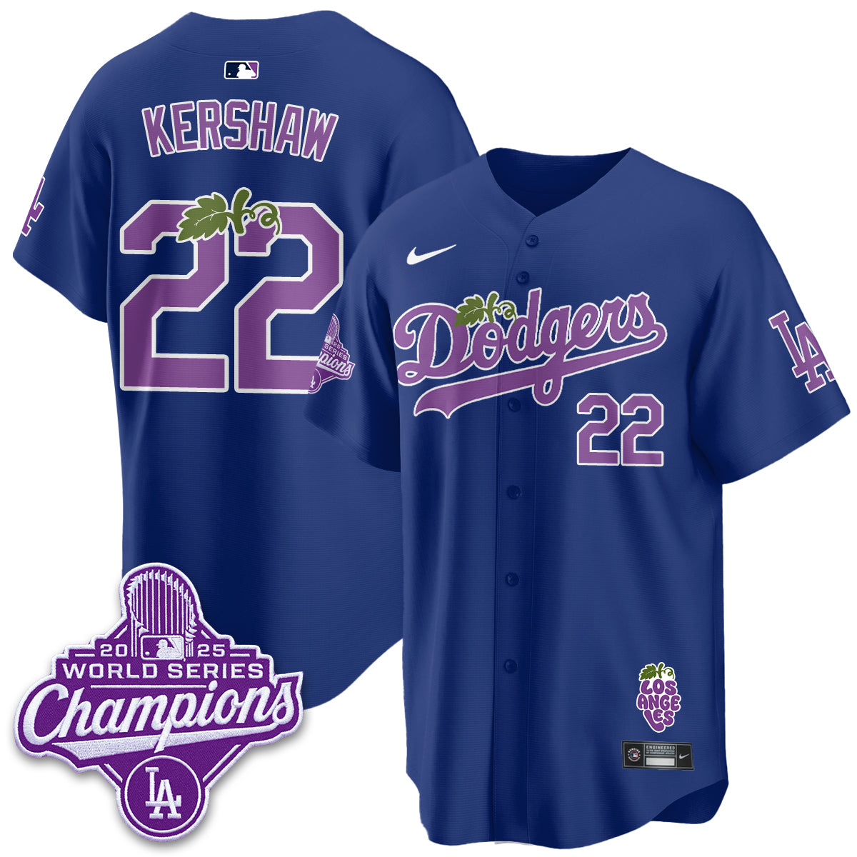 LAD Grape Edition Vapor Jersey - Stitched-DTD