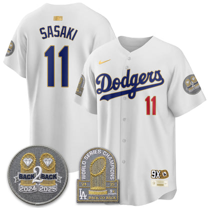 LAD Vapor Limited Jersey - Back to Back Champion - All Stitched-DTD