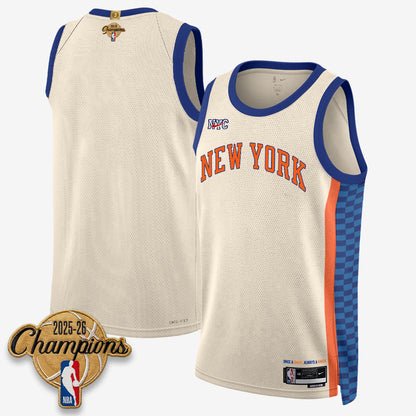NYK 2026 Basketball Champions Vapor Jersey V2- Stitched-DTD