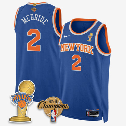 NYK 2026 Basketball Champions Vapor Jersey - Stitched-DTD