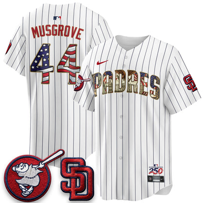 SD 2026 Independence Day USA Vapor Limited Jersey - Stitched-DTD