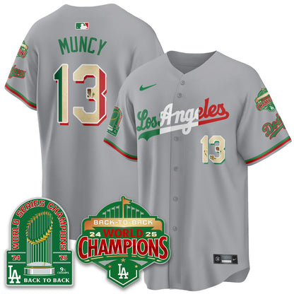 LAD Mexico Vapor Limited Jersey - 9x & B2B Champs - All Stitched-DTD