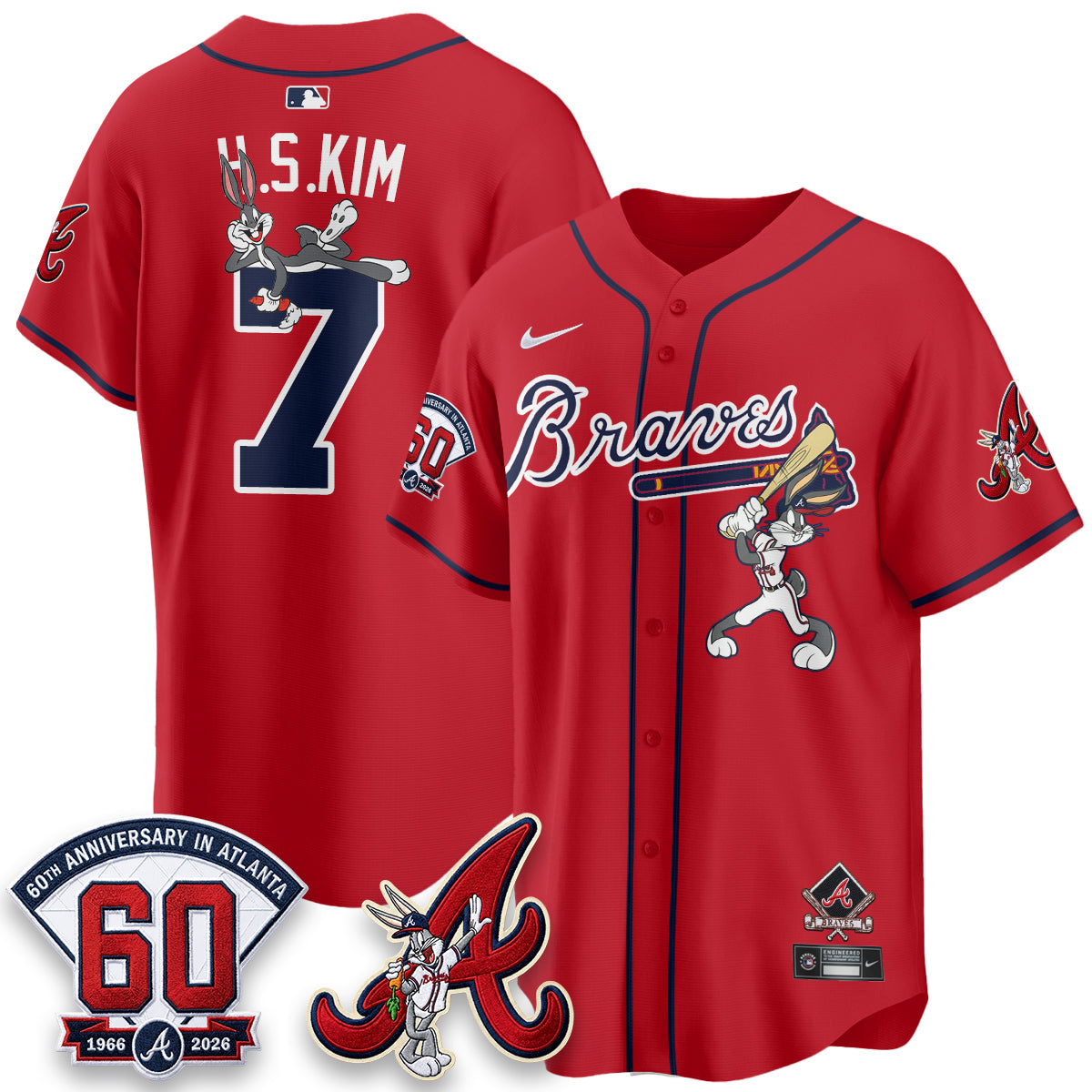 ATL x Bunny Vapor Premier Limited Jersey - Stitched-DTD