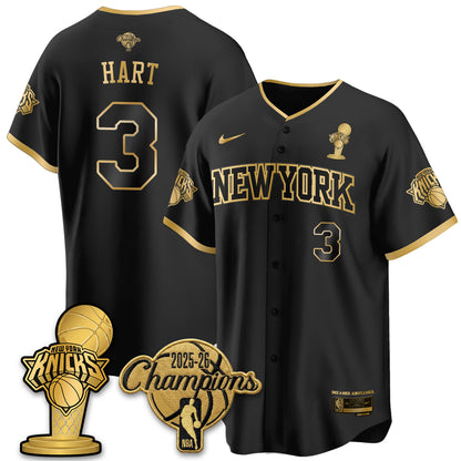 NYK 2026 NBA Champions Vapor Jersey - Stitched-DTD